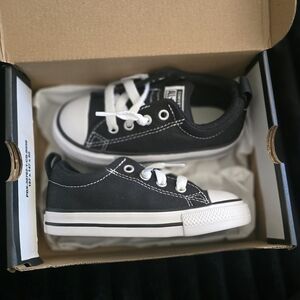 Converse Black and White Kids Sneakers